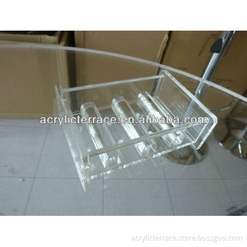 Acrylic soap holder/lucite soap holder/acrylic bathroom fitting